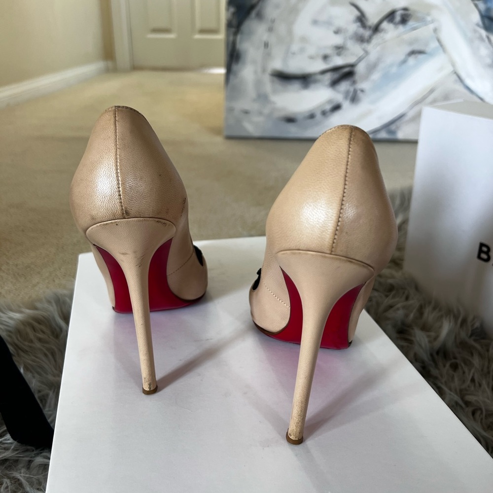 🌟 FREE 🌟 Shipping 🌟 Christian Louboutin Nude 💯 Wardrobe Must Have - Picture 6 of 13